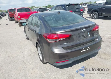 2017 Kia Forte Lx from USA, damaged, VIN 3KPFL4A72HE124410